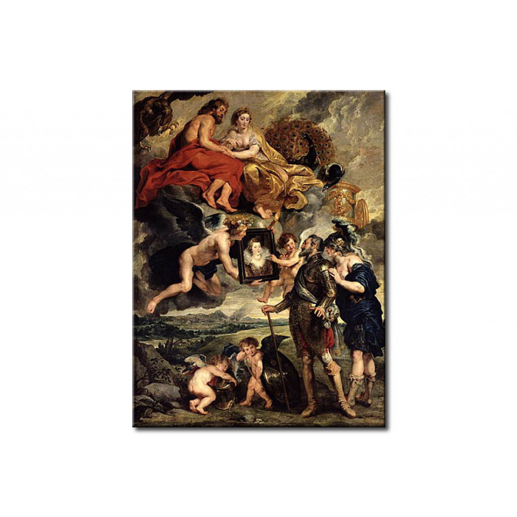 Reprodução Da Pintura Famosa The Medici Cycle: Henri IV