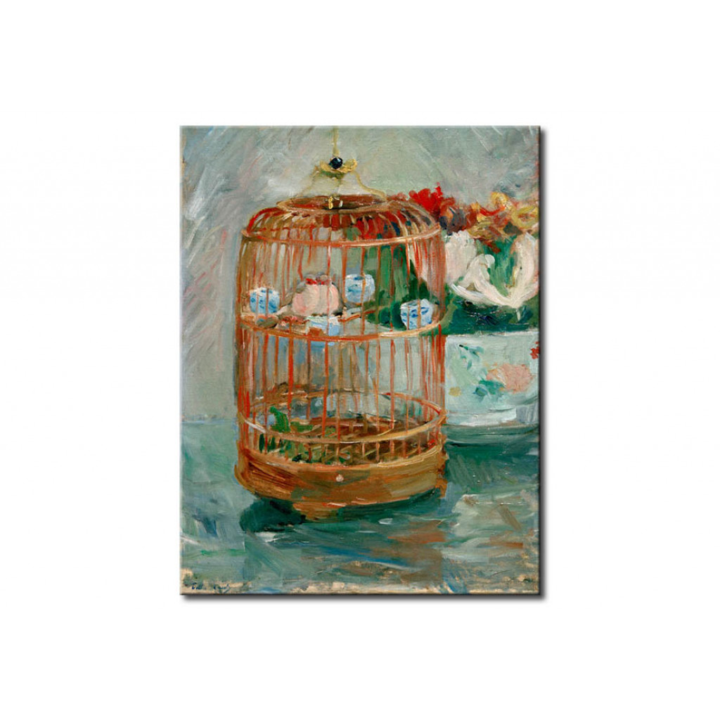 Schilderij  Berthe Morisot: Le Cage