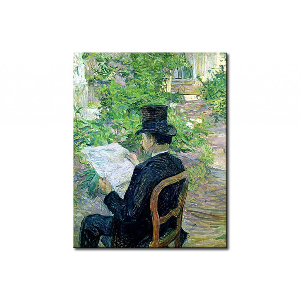 Schilderij  Henri De Toulouse-Lautrec: Monsieur Desire Dihau