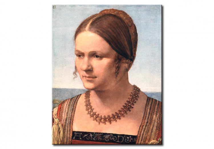 Quadro famoso Portrait of a young Venetian woman 53775