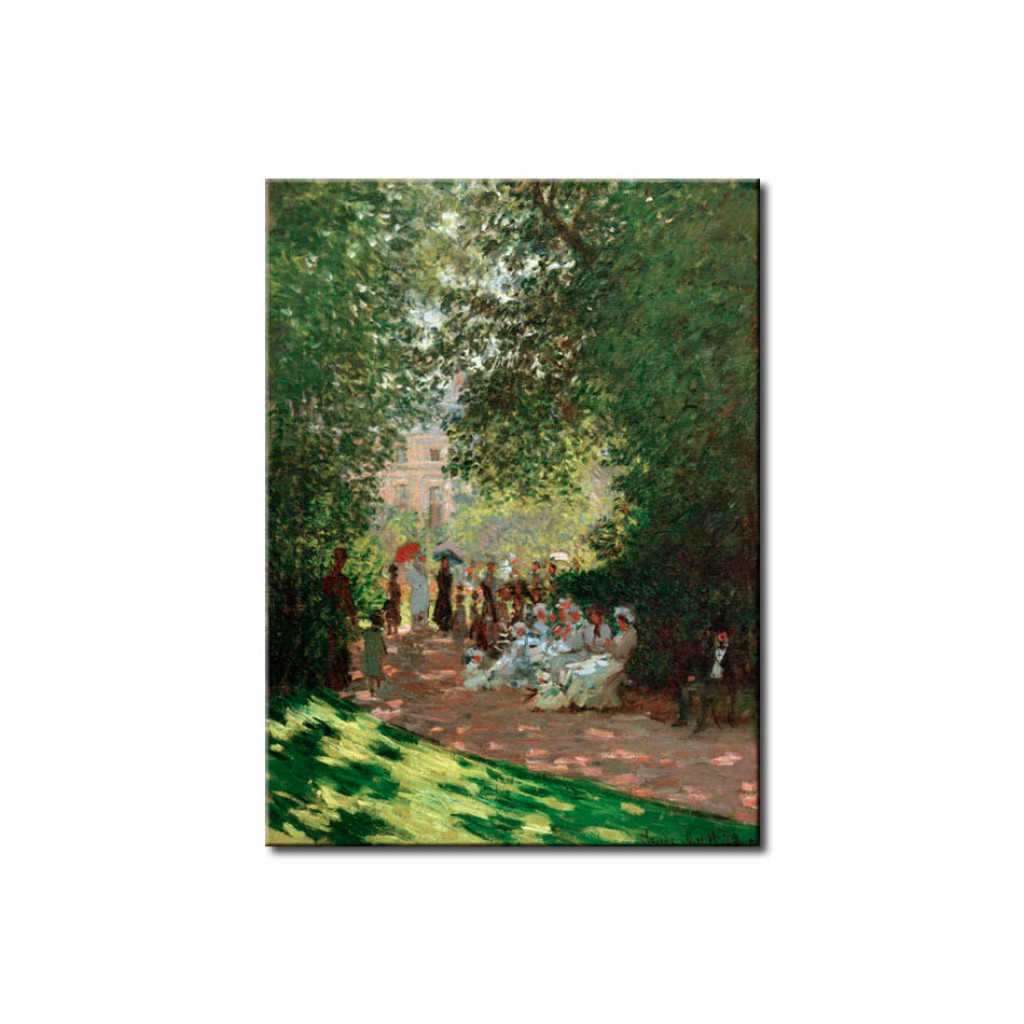 Schilderij  Claude Monet: Le Parc Monceau