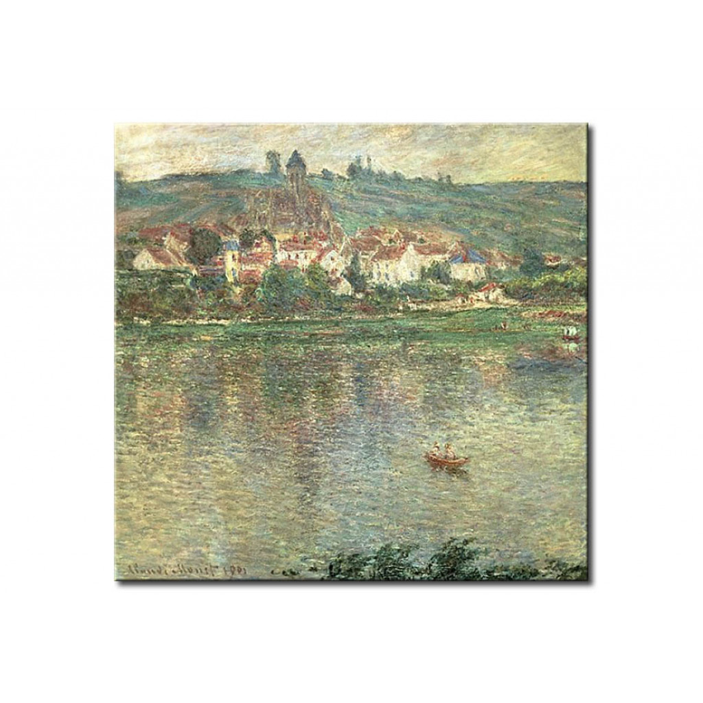Schilderij  Claude Monet: Vetheuil