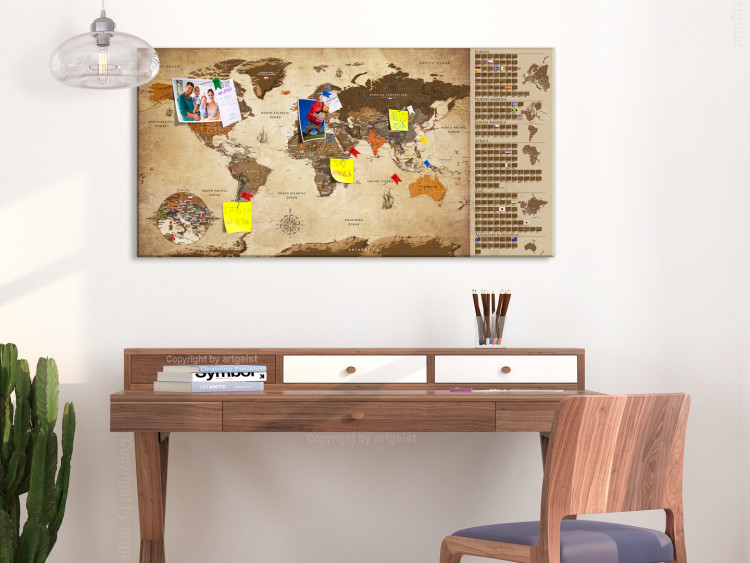  Vintage Map With Board (English Edition) 106885 additionalImage 2