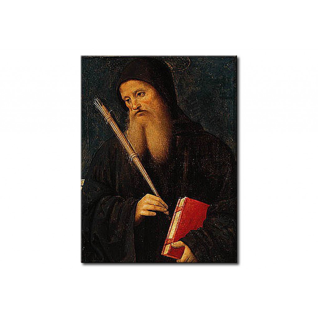 Schilderij  Pietro Perugino: St. Benedict