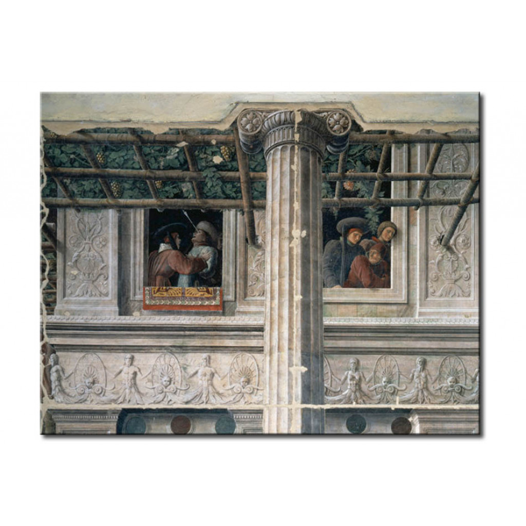Schilderij  Andrea Mantegna: The Martyrdom Of St. Christopher