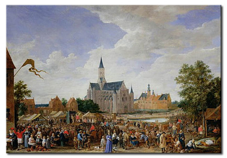 Reproduktion The Potters' Fair at Ghent 112485