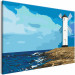 Paint by Number Kit Lighthouse with Windmill 117185 additionalThumb 5