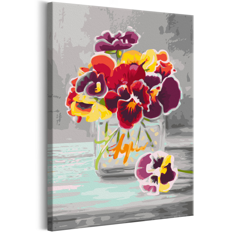 Paint by number Pansies 137285 additionalImage 6
