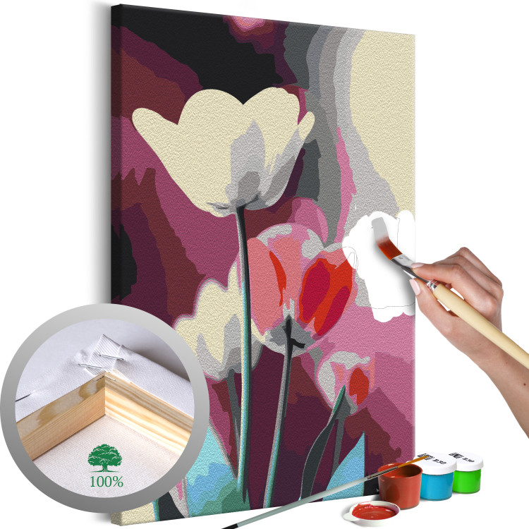 Paint by number Colorful Tulips 138485