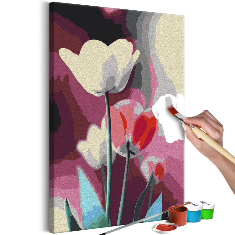 Paint by number Colorful Tulips 138485 additionalImage 3