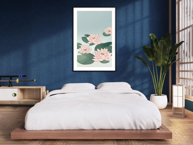 Poster Pink Water Lilies [Poster] 142485 additionalImage 16