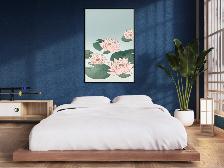 Poster Pink Water Lilies [Poster] 142485 additionalImage 6