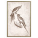 Wall Poster Parrots in the Style of Boho - Two Birds on the Branches and a Light Background 145185 additionalThumb 22