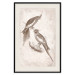 Wall Poster Parrots in the Style of Boho - Two Birds on the Branches and a Light Background 145185 additionalThumb 23