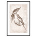 Wall Poster Parrots in the Style of Boho - Two Birds on the Branches and a Light Background 145185 additionalThumb 27