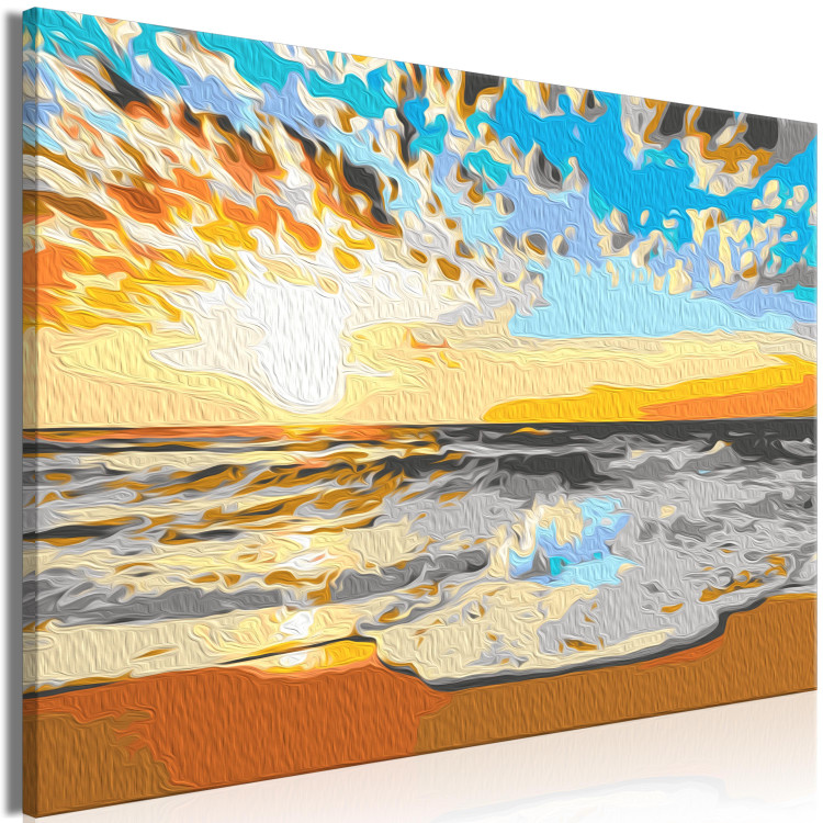 Paint by number Seaside Morning - Calm Sea at Sunrise 150385 additionalImage 6
