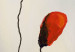 Cadre mural Coquelicots dans la brume (3 pièces) - fleurs rouges sur fond blanc 47585 additionalThumb 2