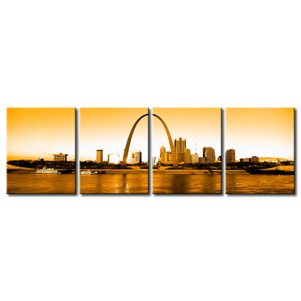 Schilderij  Saint Louis: Saint Louis Gateway Arc