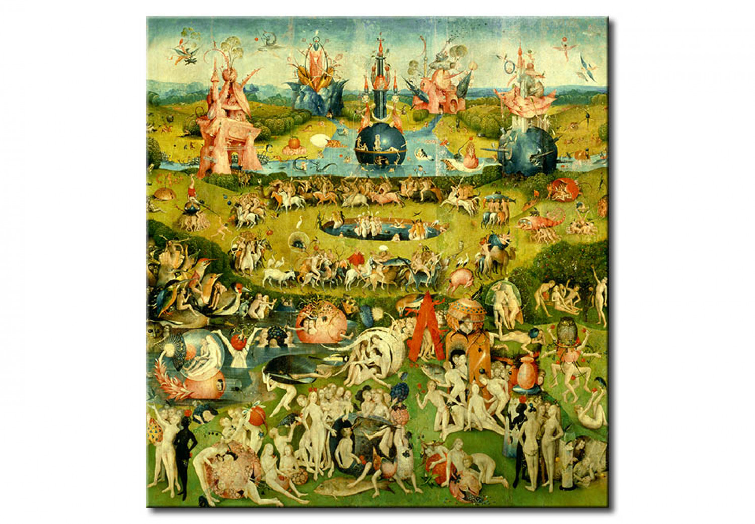 Kunstdruck Der Garten Der Lüste Hieronymus Bosch Kunstdrucke 