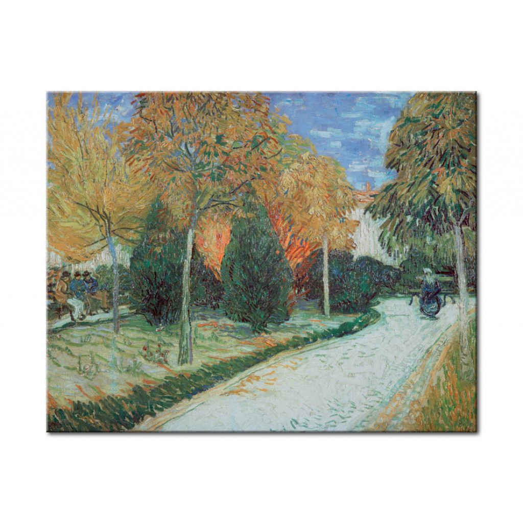 Schilderij  Vincent Van Gogh: Autumnal Garden