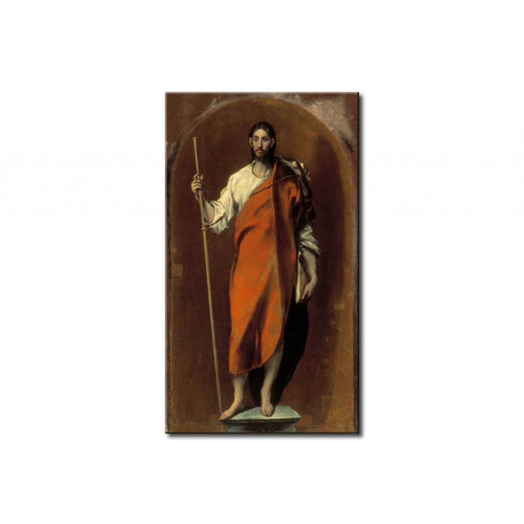 Reprodução Da Pintura Famosa Saint James The Great As Pilgrim