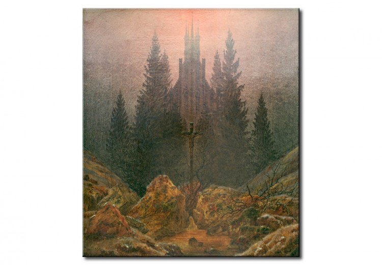 Riproduzione quadro La croce sulla montagna 53985