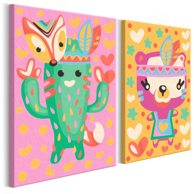 Set para pintar para niños Cactus y osito 107295 additionalImage 4