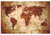 Kit de peinture par numéros Carte du monde (couleurs de la terre) 107495 additionalThumb 7