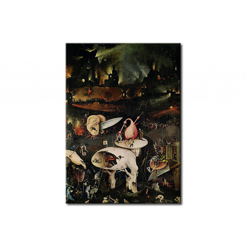 Reprodukcja Obrazu The Garden Of Earthly Delights, Hell, Right Wing Of Triptych