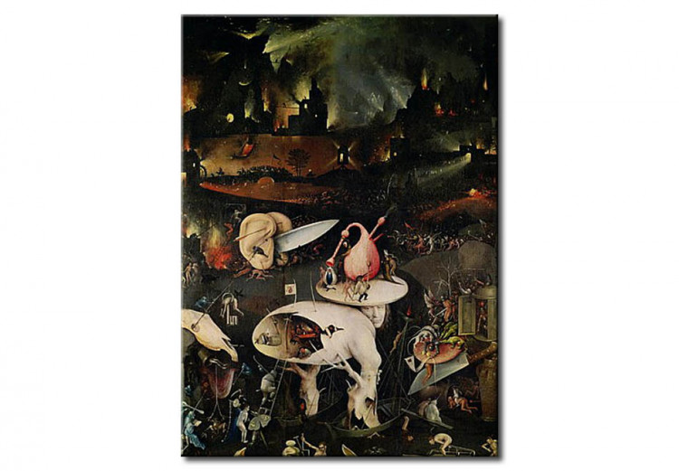Reprodukcja obrazu The Garden of Earthly Delights, Hell, right wing of triptych 107895