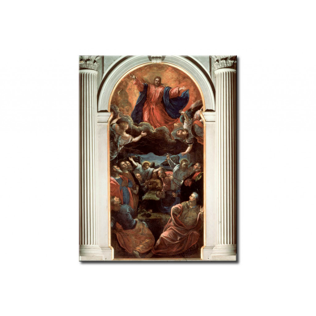 Schilderij  Tintoretto: The Ascension Of Christ
