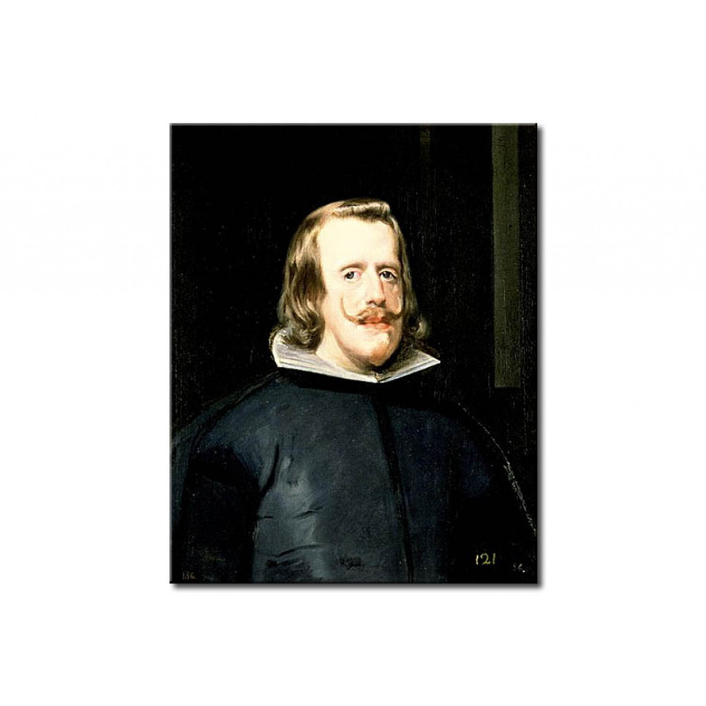 Schilderij  Diego Velázquez: Portrait Of Philip IV