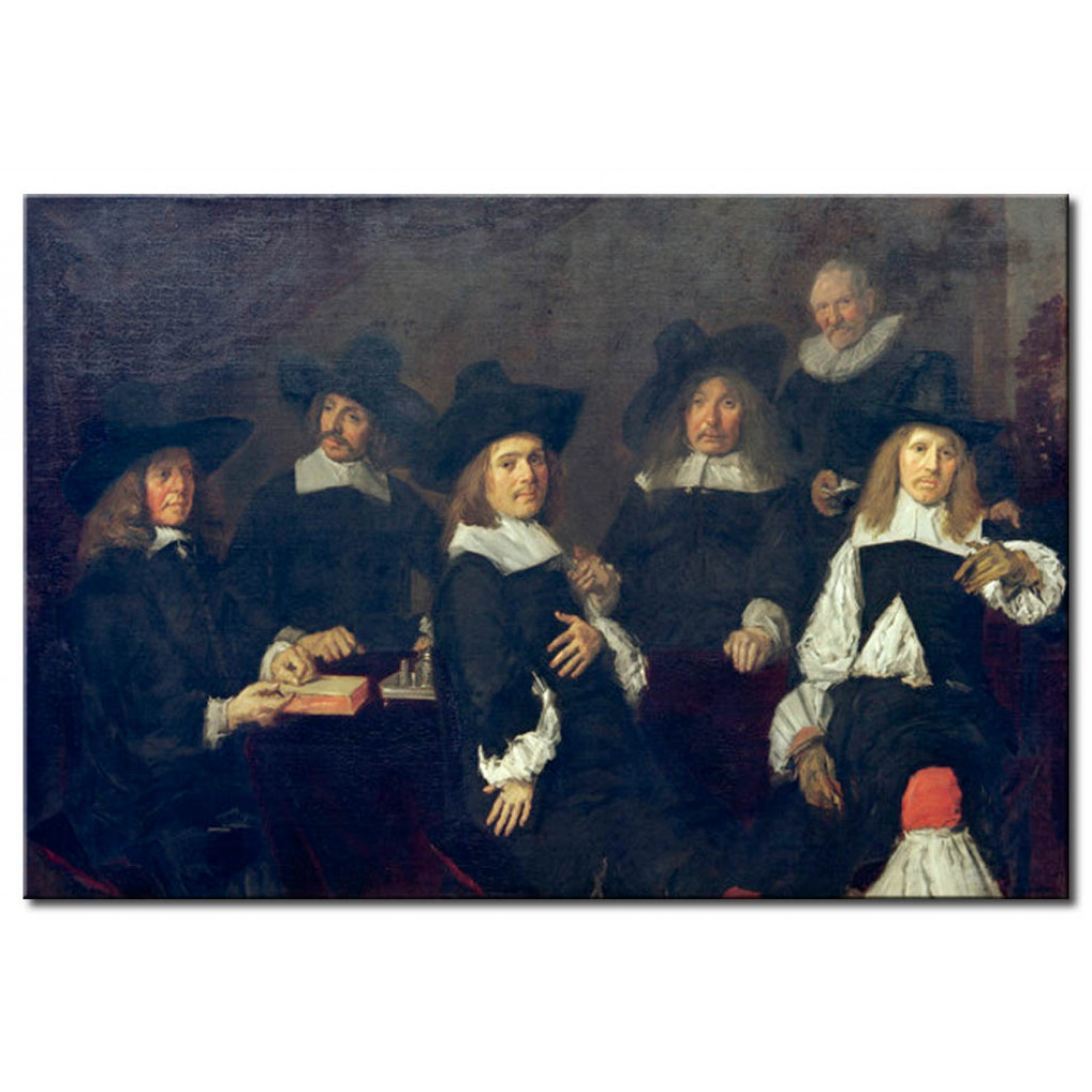 Schilderij  Frans Hals: The Govnernors Of The Old Men's Almshouse In Haarlem