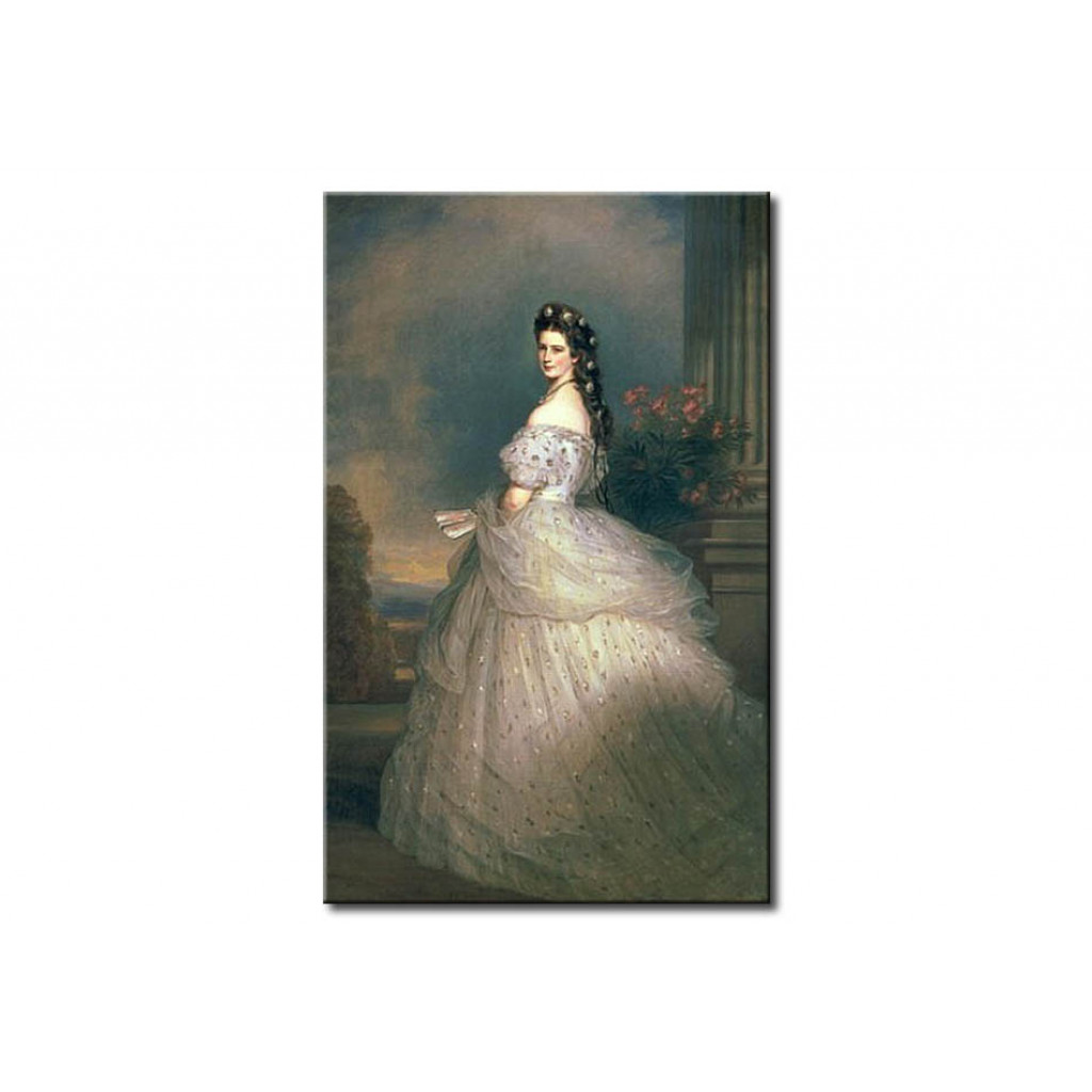 Schilderij  Franz Xaver Winterhalter: Elizabeth Of Bavaria