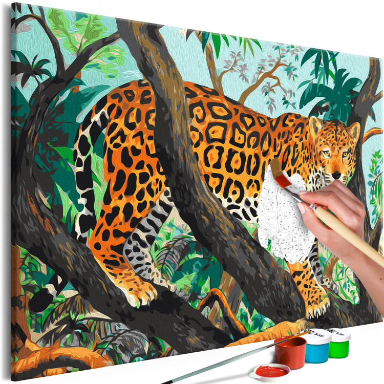 Paint by number Jungle Jaguar 138495 additionalImage 3