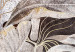 Foto Tapete Exotische Landschaft - Abstraktion mit grauen Mustern und Blättern 138595 additionalThumb 4