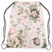 Worek plecak W różanym ogrodzie - kompozycja z kwiatami w odcieniach zieleni i różu 147695 additionalThumb 2