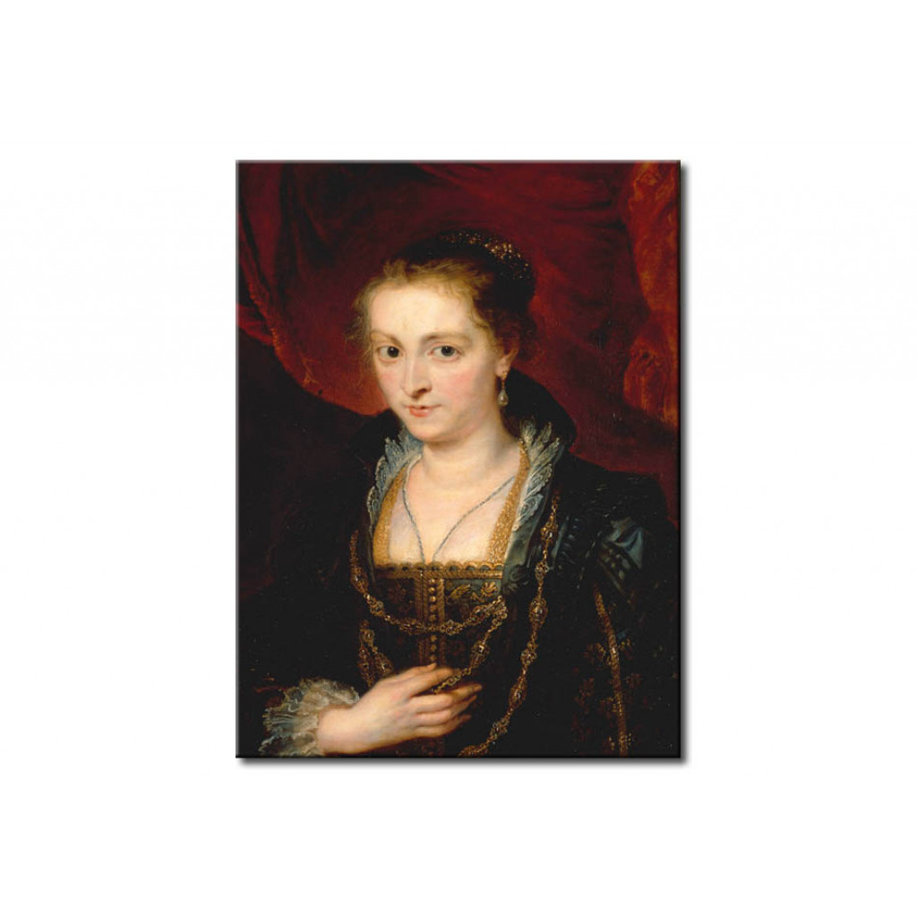 Schilderij  Peter Paul Rubens: Portrait Of Susanna Fourment