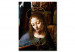 Reprodukcja obrazu Głowa Dziewicy Marii (Madonna w grocie, fragment) 51995