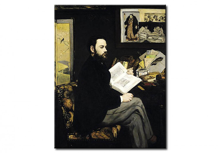 Cuadro famoso Retrato de Emile Zola 53295