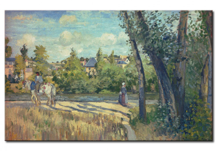 Tableau mural Paysage, soleil lumineux, Pontoise 53595
