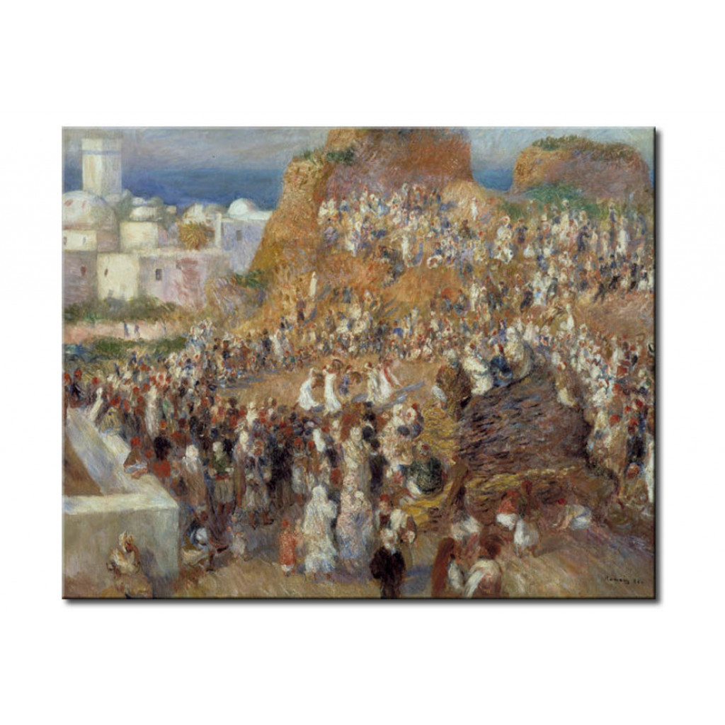 Schilderij  Pierre-Auguste Renoir: La Mosquee, Fete Arabe