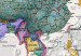 Ozdobna tablica korkowa Światowe destynacje (1-częściowy) szeroki [Mapa korkowa] 107206 additionalThumb 6