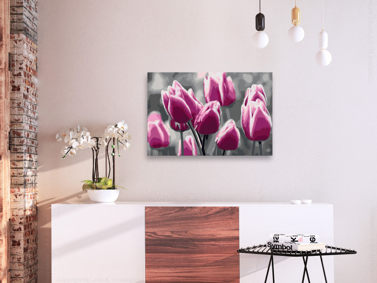 Obraz do malowania po numerach Pole tulipanów 107506 additionalImage 2