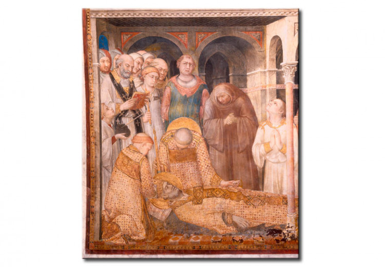Reprodukcja obrazu Death of St. Martin of Tours 111706