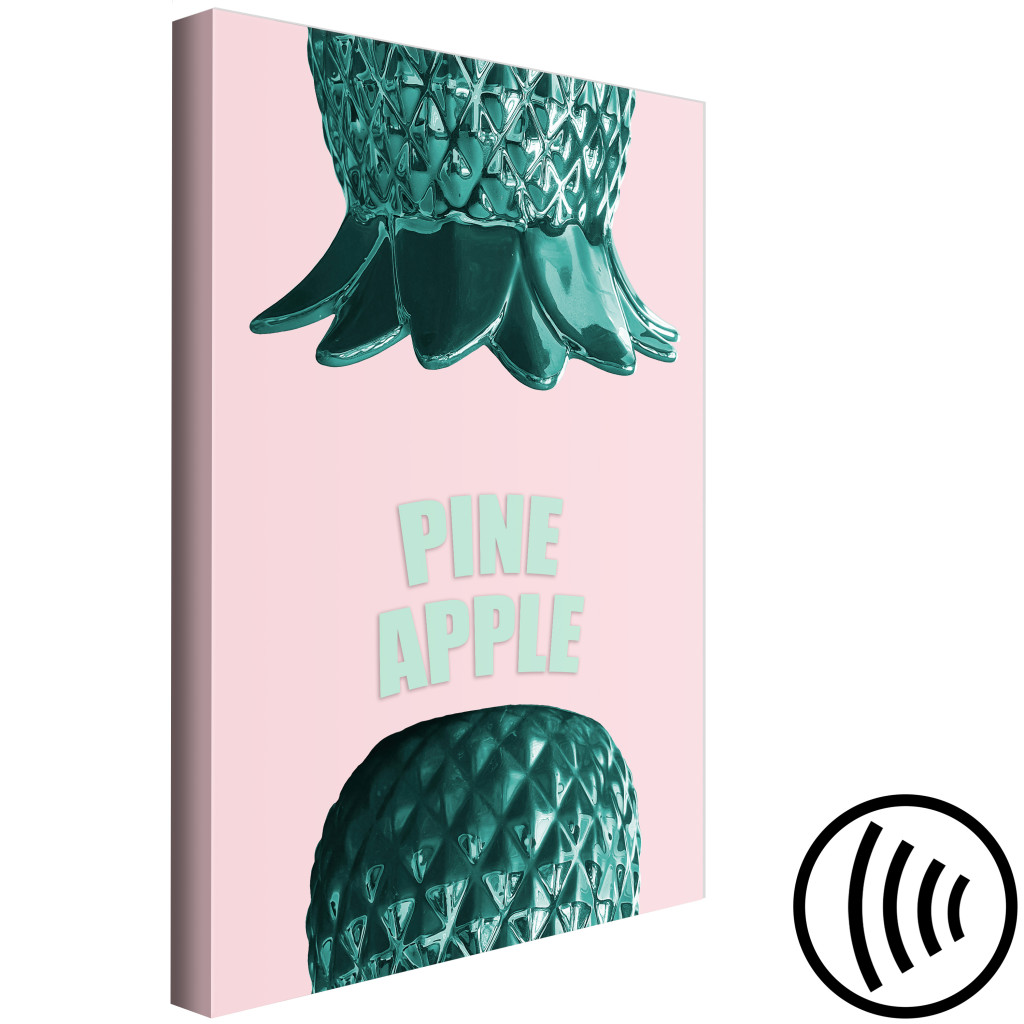Schilderij  Fruit: Pine Apple (1 Part) Vertical