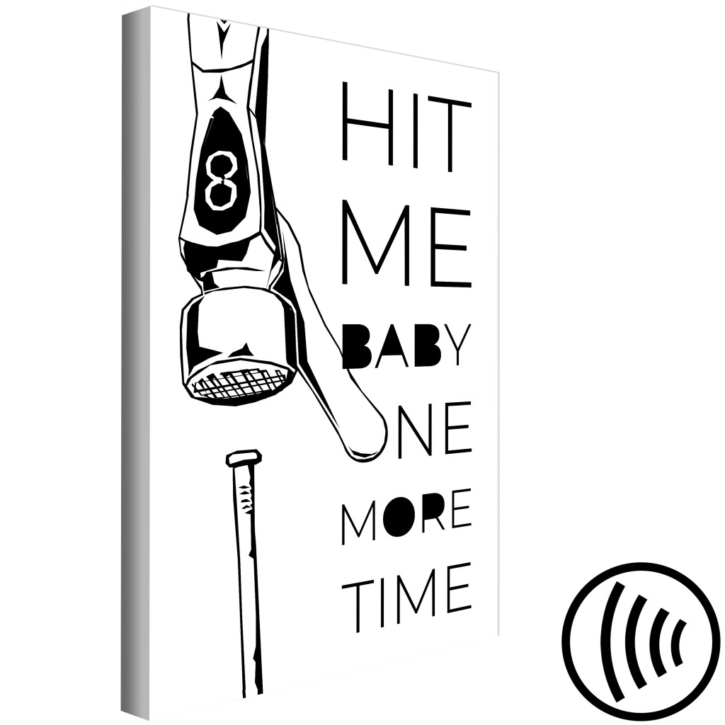 Obraz Hit Me Baby One More Time (1-częściowy) Pionowy