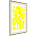 Poster Geometric Abstraction - Light Yellow Spherical Shapes and Forms 149706 additionalThumb 12