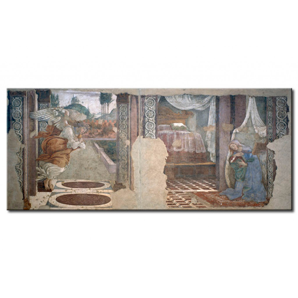 Schilderij  Sandro Botticelli: Annunciation For S.Martino
