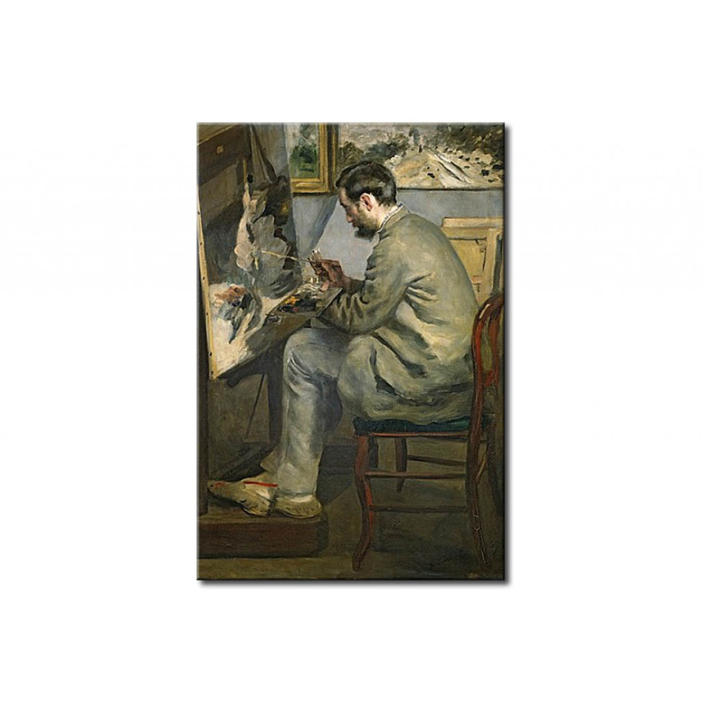 Schilderij  Pierre-Auguste Renoir: Frederic Bazille At His Easel